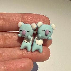 BT21 Universtar BTS Kpop earrings handmade polymer clay KOYA RM RapMoster